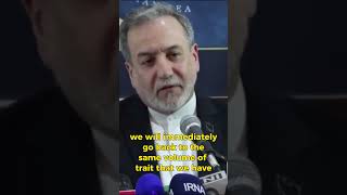 Abbas Araghchi Warns About the Human and Economic Consequences of Sanctions on Iran