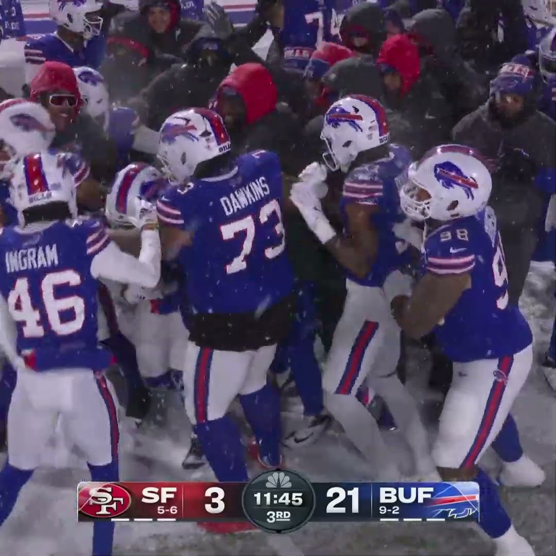 Christian Benford with a Spectacular Fumble Recovery vs. San Francisco 49ers
