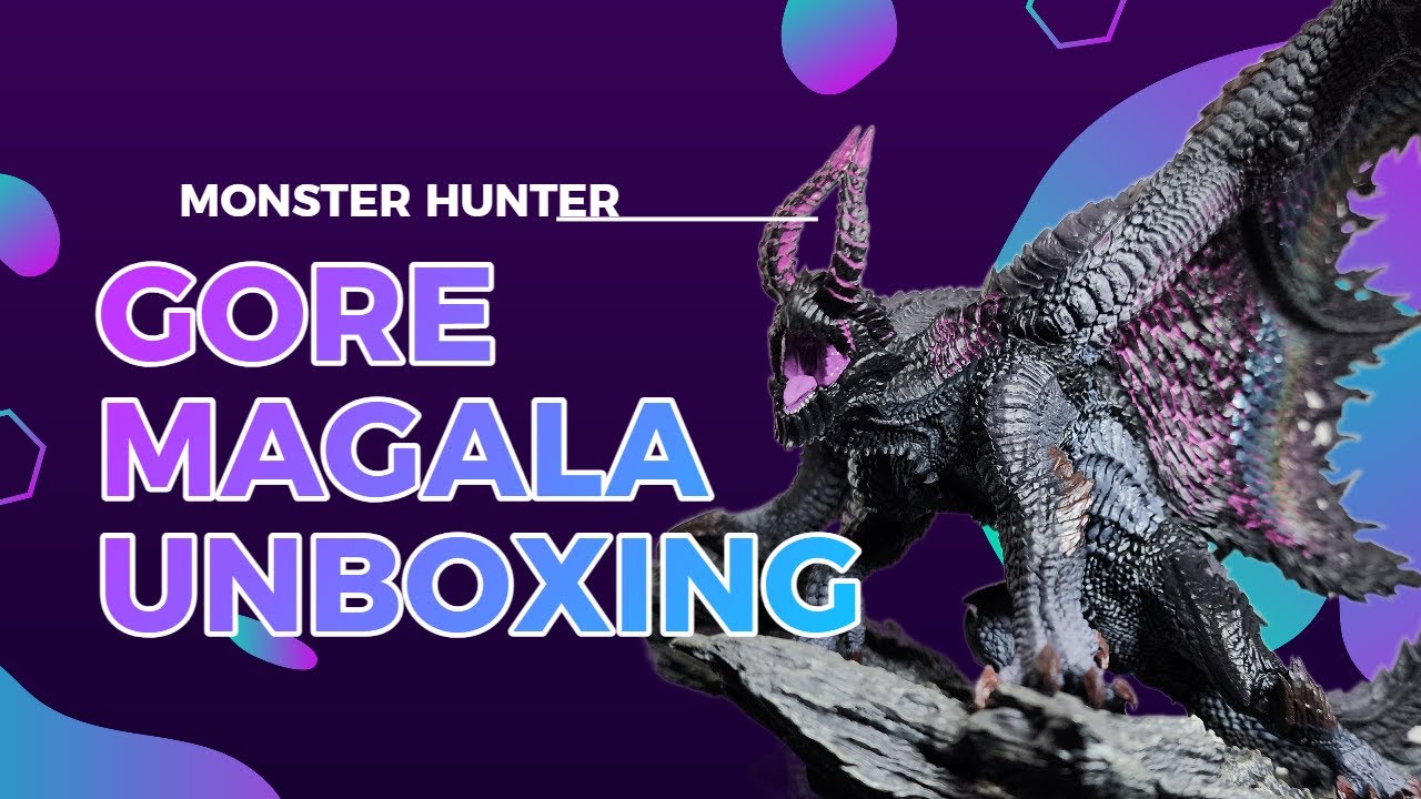 Gore Magala Builder Creators Model unboxing and Review - Monster