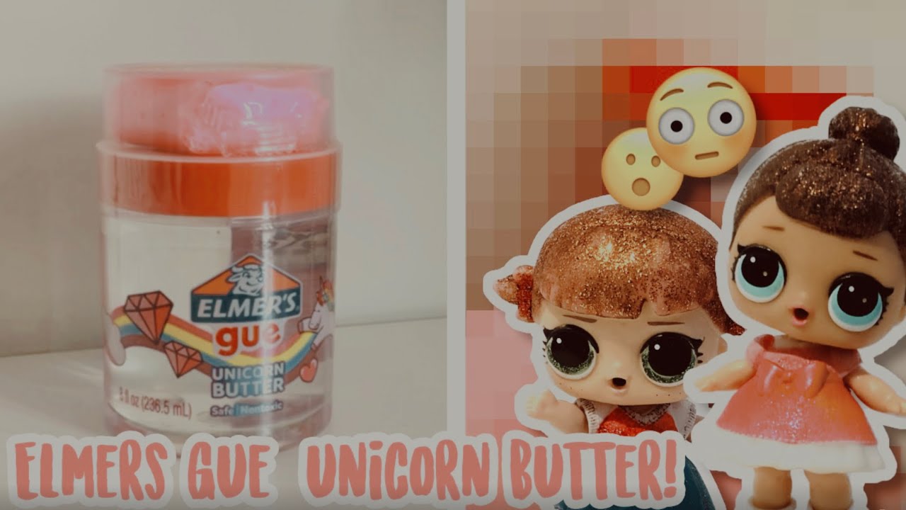 [🌟] Reviewing the ELMER’s gue - unicorn butter slime with Melissa!! // HappyWithHazel