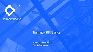Training - RFI Basics