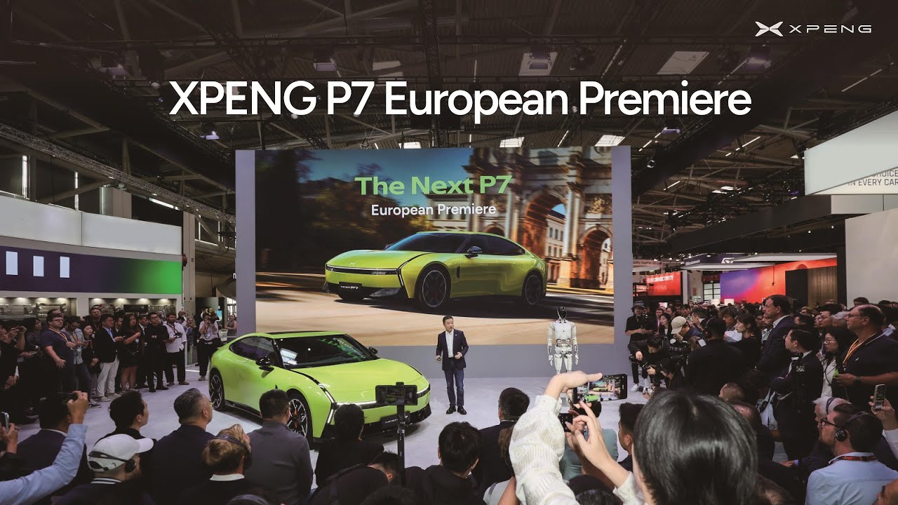 XPENG P7 European Premiere