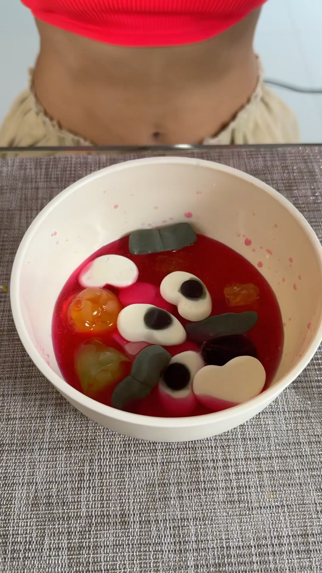 Soup with you lovely candies ?
