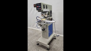 2-color pad printer with shuttle and sealed ink cups SPC 824SE