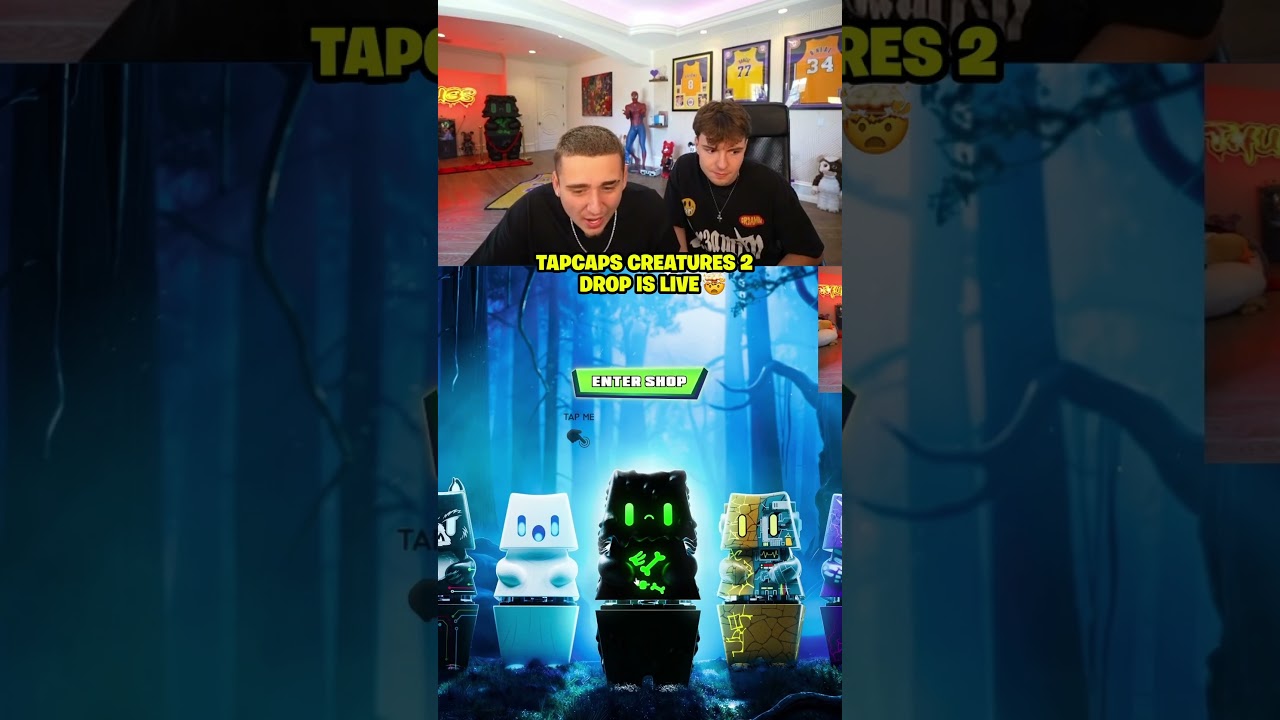 Clix & Lacy DROP TapCaps Creatures 2 🤯🔥 - YouTube