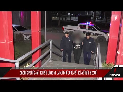 არასრულწლოვანი შვილის მიმართ განხორციელებული ძალადობის ფაქტი