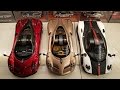 2X PAGANI HUAYRA GTAutos vs. PAGANI ZONDA CINQUE MotorMax 1:18