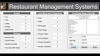 How to Create an Object-Oriented Restaurant Management System in Visual Basic.Net - Part 2 of 2