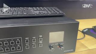 InfoComm 2026: Kramer Shows MTX3-88-PR-PRO All In One Hybrid Presentation Matrix For Higher Ed