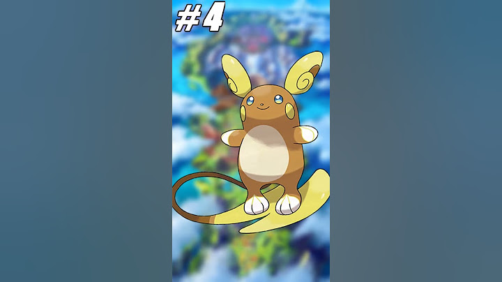 RANKING ALOLAŃSKICH WERSJI POKEMONÓW od NAJGORSZEJ do NAJLEPSZEJ *POKEMON* #shorts