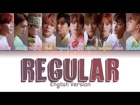 NCT 127 - Regular (English Version) (Color Coded Lyrics Eng/Rom/Han/가사)