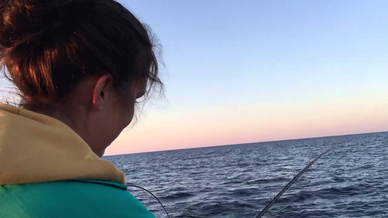 Elizabeth Fishing Lake Michigan Video 3 YouTube