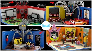 All Lego Room Compilation | Cursed Thomas, Skibidi Toilet, Spongebob Squarepants, Trevor Henderson