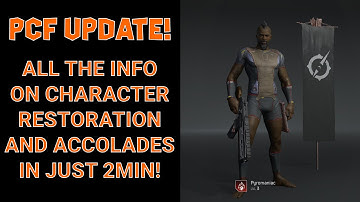 Outriders: Character Restoration Info in 2 mins.