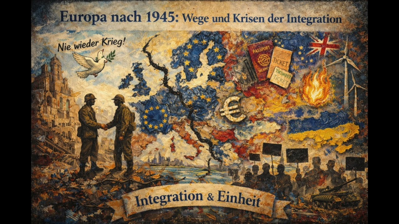 Europa nach 1945: Wege und Krisen der Integration | Geschichte kompakt erklärt