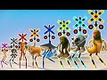 【線路アニメ】トゥン・トゥン・トゥン・サフールの魔法の杖 🐹🐸🐰 Italian Incredibox as Fumikiri Railroad Crossings Meme