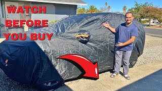 X AUTOHAUX Car Cover for Toyota RAV4 2012-2022 210D-PU Outdoor Full Car Cover All Weather
