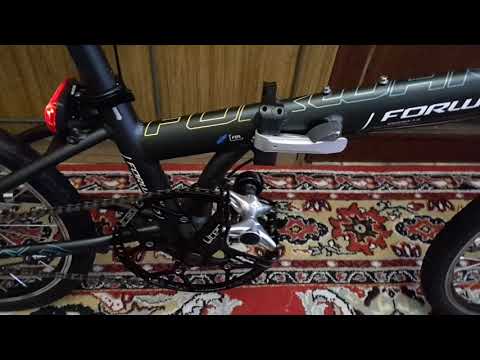 Тюнинг складного велосипеда. Tuning a folding bike Forward Enigma 3.0