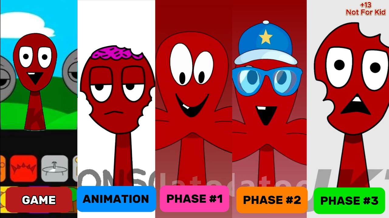 Спрунки (персонаж) | Фред из «Покойо» | Игра, Анимация, Фаза 1, Фаза 2, Фаза 3 | ИСПРАВЛЕНИЕ