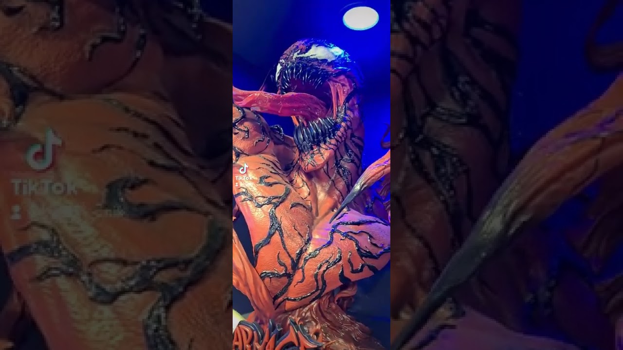 Carnage 1/1 Bust life-size Marvel statue figurine by Queen Studios 