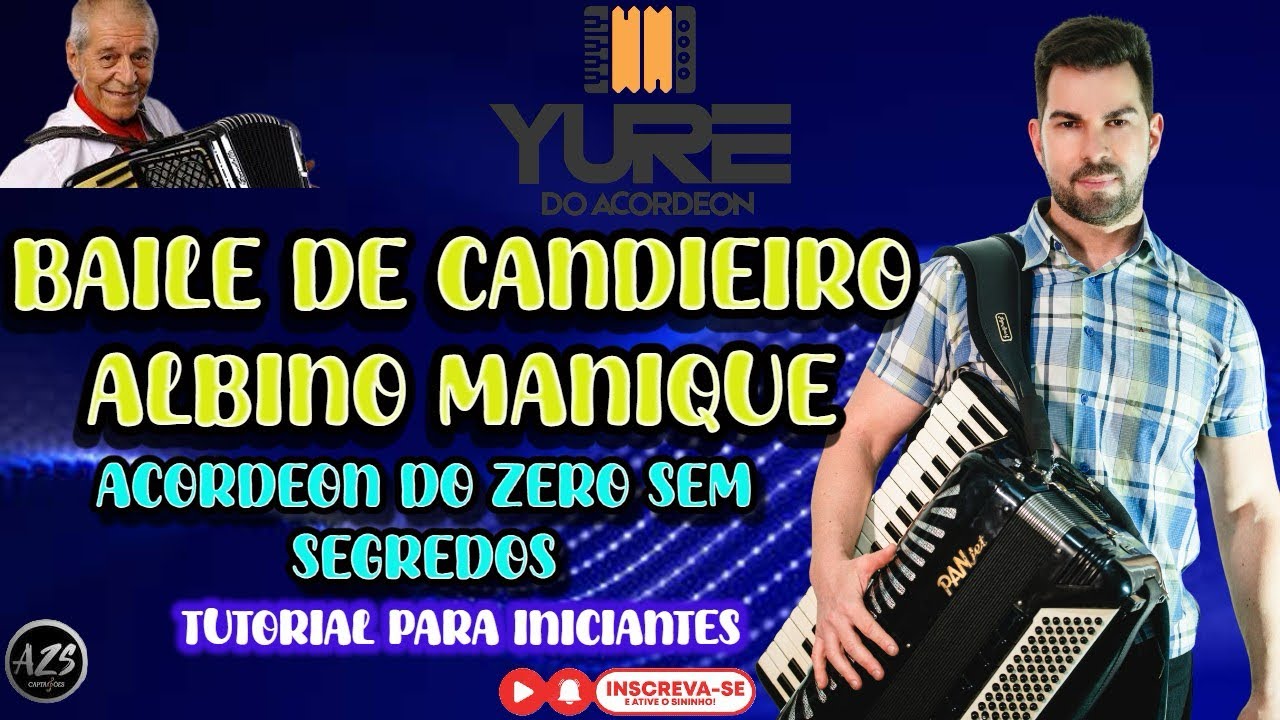Baile de Candieiro- Albino Manique- tutorial para iniciantes