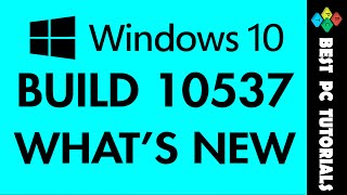 Windows 10 Build 10537- Context Menu, Animation etc.