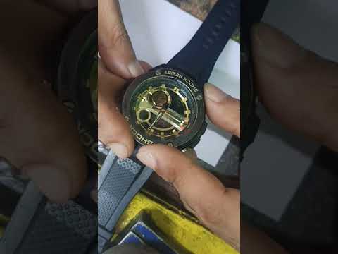 G shock watch change battery AC reset