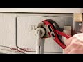 How to clean a Miele washing machine water inlet and outlet filters