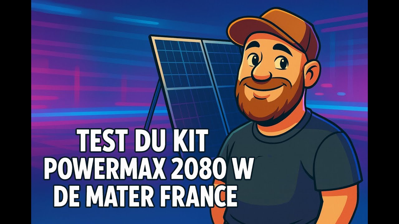 Test des panneaux solaires plug and play de mater France + charge sur un XPeng G6