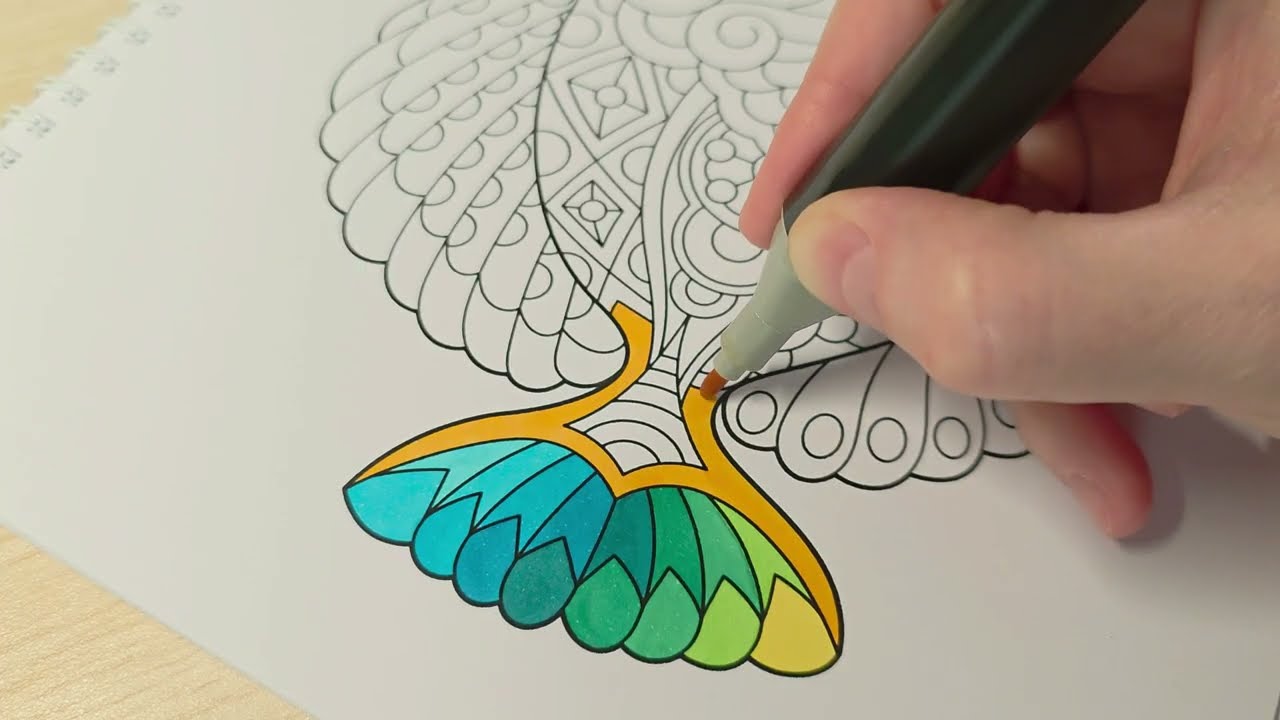 Slow Coloring Session | A Calm Creative Moment