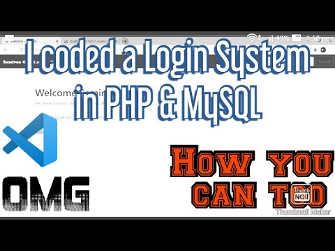 How I coded a secure login system in PHP +MYSQL | Source code in the Description