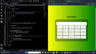 Simple Calculator using HTML, CSS & JavaScript | Mini Project for Beginners