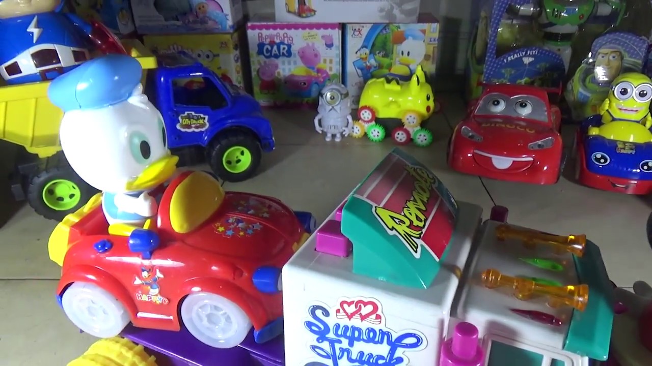 donald duck toy car