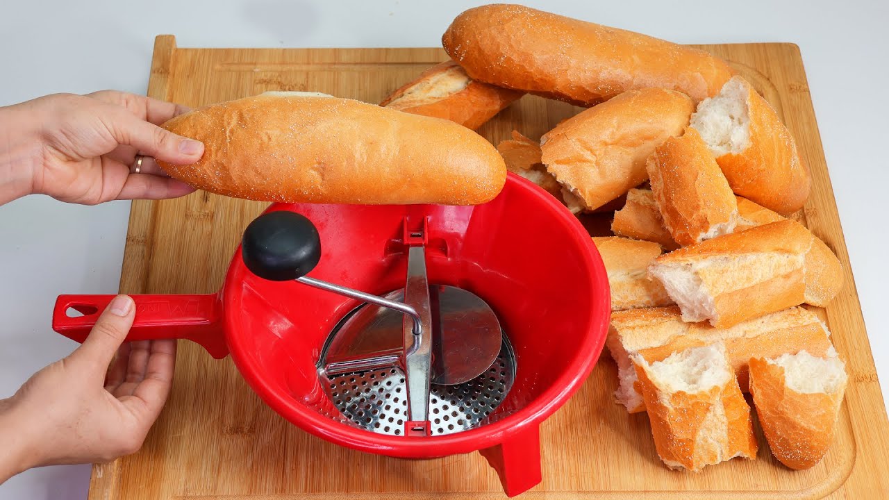 لن ترمي الخبز البايت بعد اليوم! عندك مطحنة طماطم في 5 دقائق حضري وصفة رمضان السريعة والإقتصادية