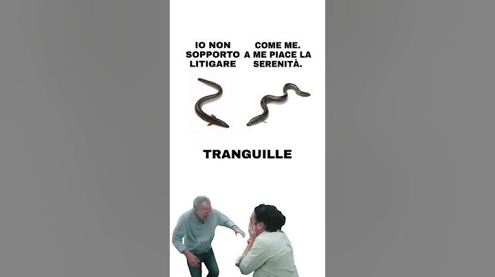 CHI NON SI ISCRIVE È UNA TRANGUILLA