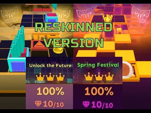 Rolling Sky - Spring Future - Unlock the Future Reskin (Spring Festival) | Telestic Gaming