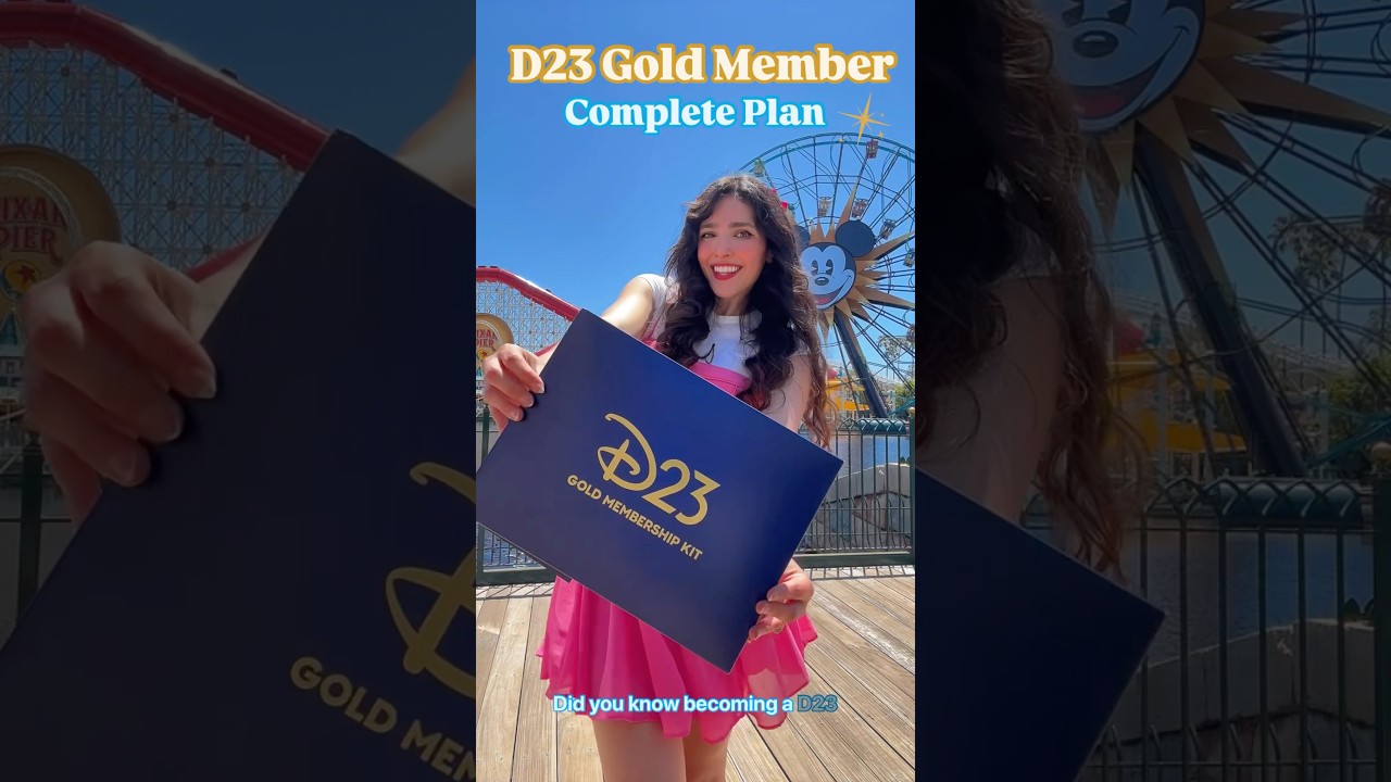 D23 Gold Member Complete Plan | Exclusive Disney D23 Merch Unboxing