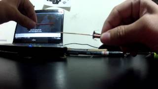 Miniature toothpick sword