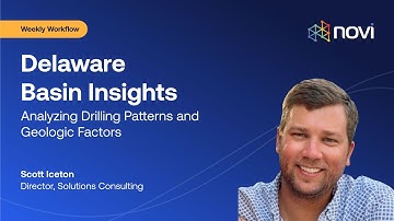 Weekly Workflow #3: Delaware Basin Insights - Analyzing Drilling Patterns and Geologic Factors