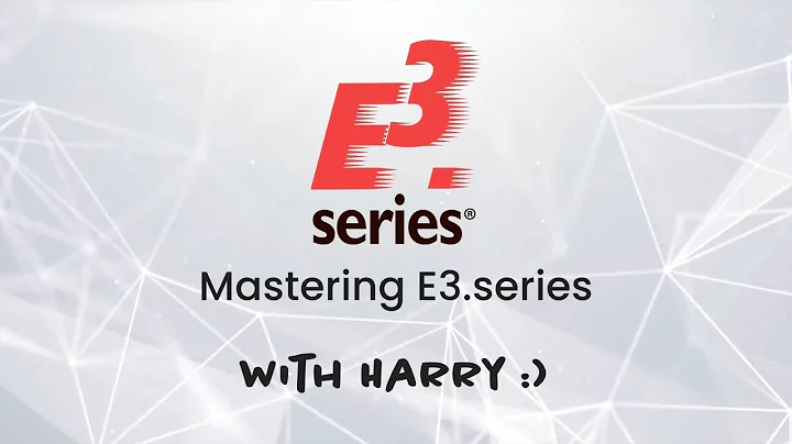 Mastering E3.series #3 - Connecting Parts and Managing Cables
