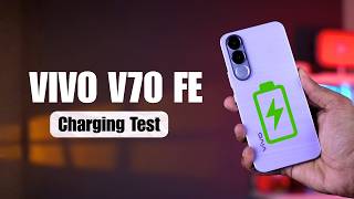 vivo V70 FE Power Charging Test: 1% to 100% in Real-Time! ⚡