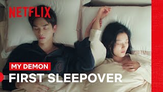 Song Kang and Kim You-jung Spend the Night Together | My Demon | Netflix Philippines Resimi