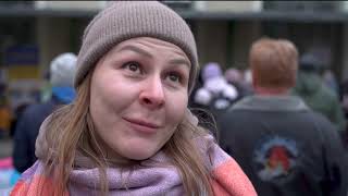 20220308 TVNews Poland Refugees