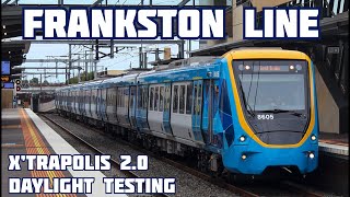 Xโtrapolis 2.0โs Daylight Testing visit to Frankston! Set 5 Testing along the Frankston Line