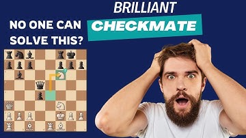 Chess puzzle for advanced players | Find a Mate in 4 Moves #chess