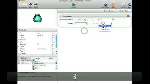 How-To Use Interpolate to Fade an Image in Gamesalad