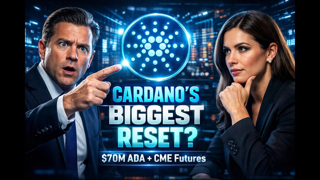 Cardano’s $70M ADA Treasury, CME Futures & the 2026 Reset | Is ADA Becoming a Global Financial Layer