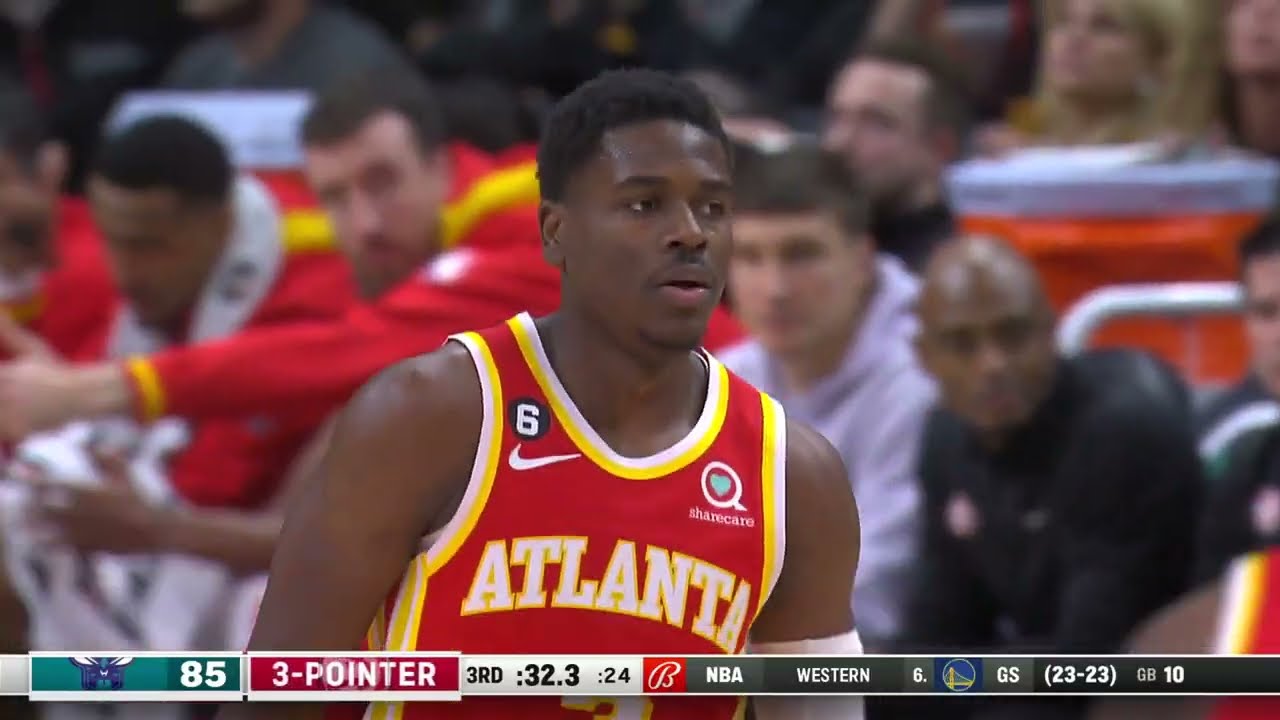 Aaron Holiday | All 36 Made Three Pointers | HAWKS 22-23