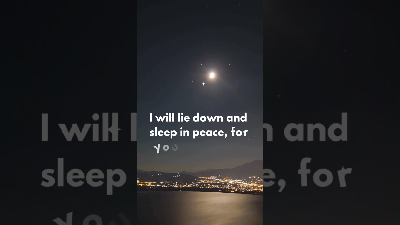 End the day with peace in His presence 🌙 