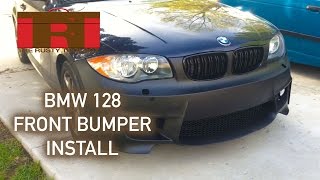 BMW 128i Front Bumper Install and New Project Bike! - The Rusty Toolbox
